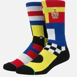 Stance Anthem Men’s Crew Socks “Sailaway” SZ L (9-12) NWT